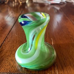 Small Art Glass Vase